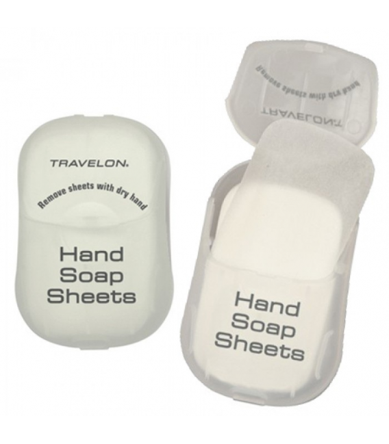 דפי סבון מתכלים של חברת TRAVELON