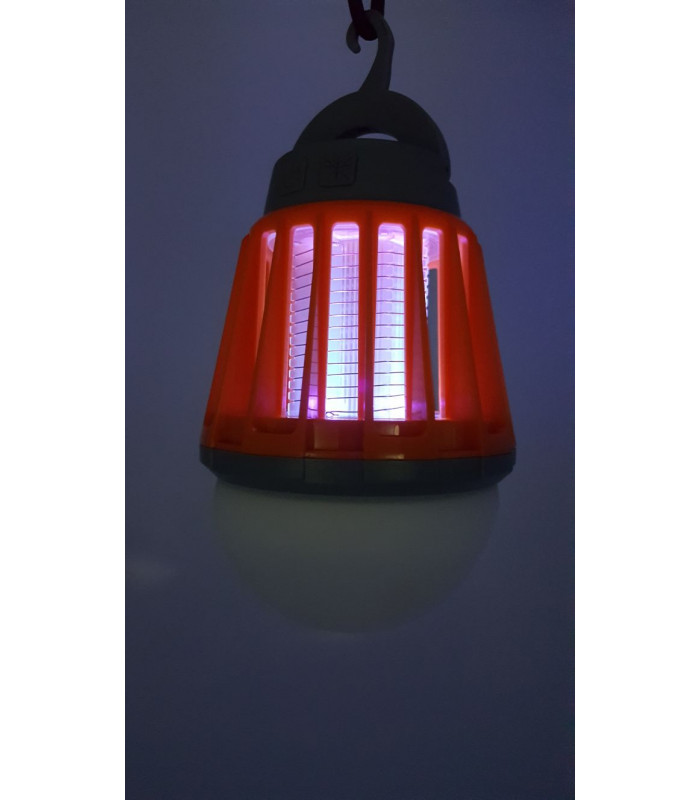 נורה עוצמתית לאוהל+קוטל חרקים CACTUS