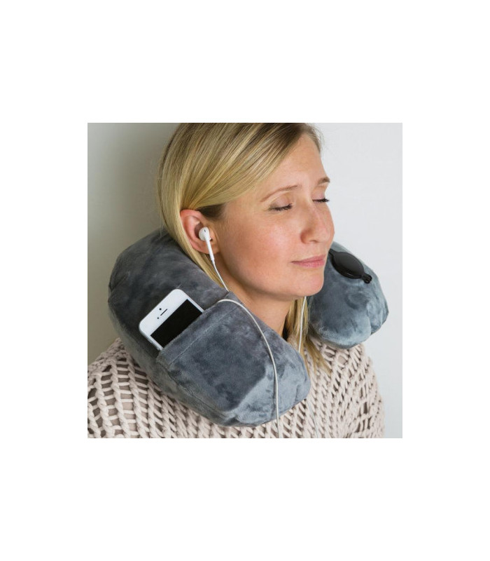 כרית צוואר מתנפחת Travelon Deluxe Inflatable Pillow