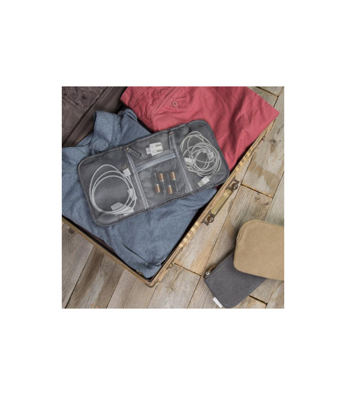 ארגונית לאלקטרוניקה TRAVELON Tech Accessory Organizer