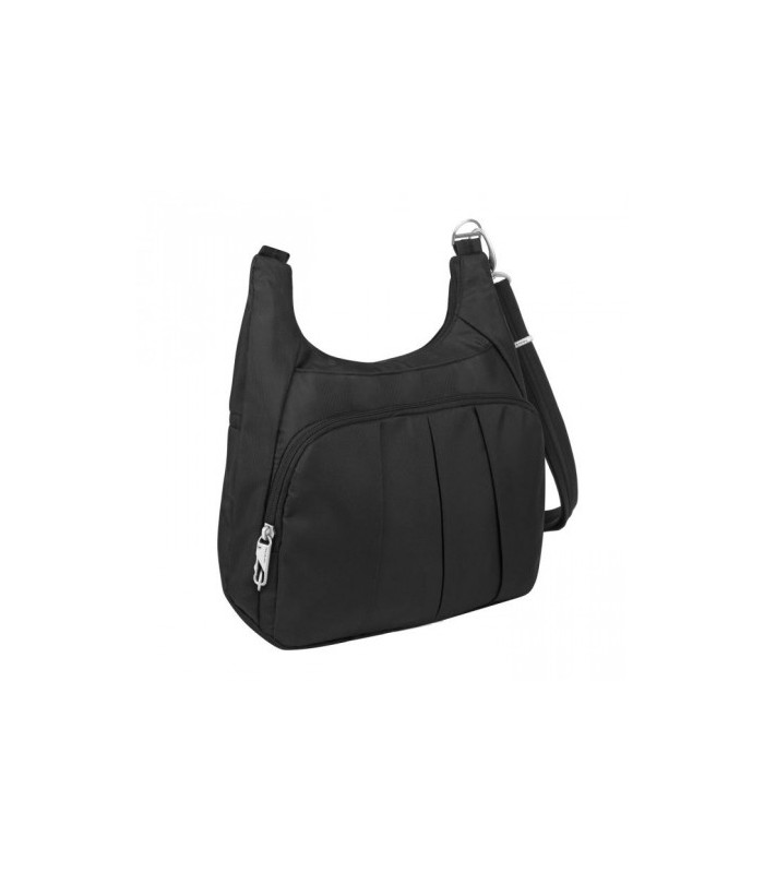 תיק צד נגד גניבות TRAVELON Anti-Theft Classic Pleated Hobo