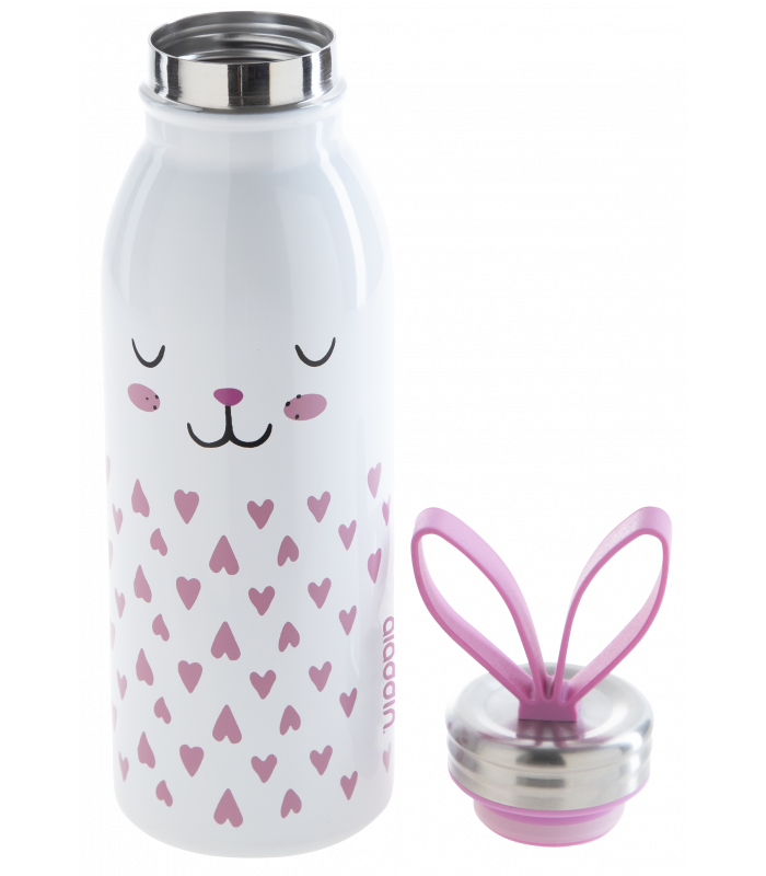 בקבוק שתייה מבודד לילדים Aladdin 0.43L - כלב ושפן