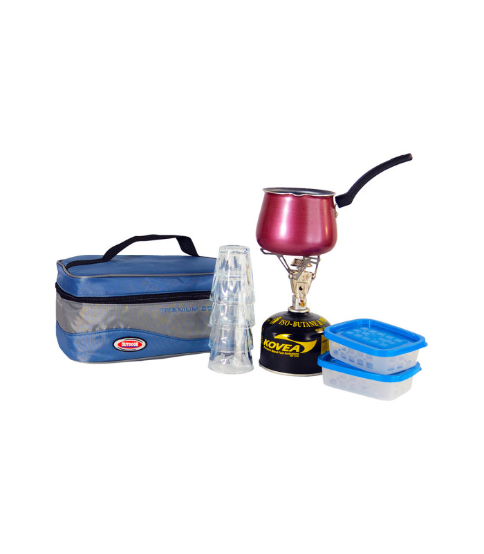 ערכת קפה טיטניום Outdoor