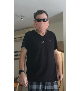 באף-בנדנה דוחה יתושים לכיסוי הפנים Paisley