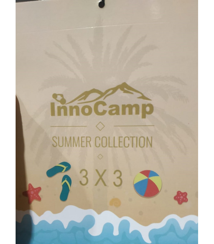 אוהל חוף 3X3 מטר Innocamp