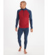 חולצה תרמית חצי רוכסן לגברים Baselayer