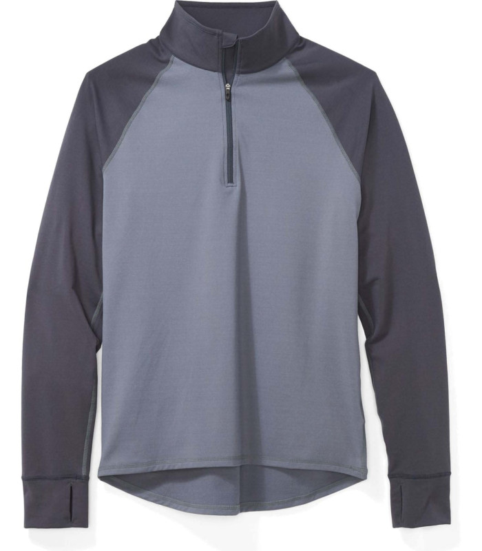 חולצה תרמית חצי רוכסן לגברים Baselayer