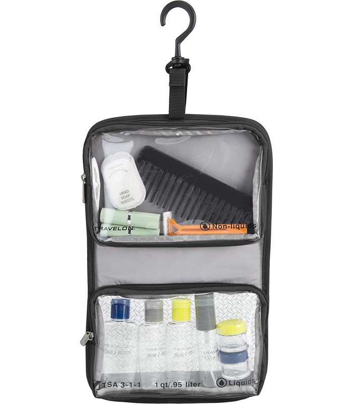 תיק רחצה Wet/dry 1 Quart Bag + Plastic Bottlles