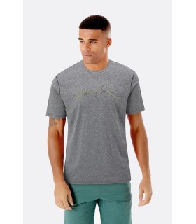 חולצת טי שרט קצרה לגברים Stance Tessalate