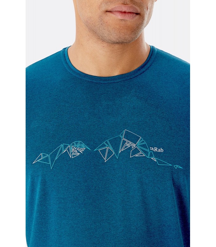 חולצת טי שרט קצרה לגברים Stance Tessalate