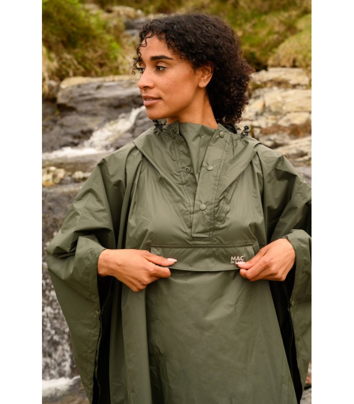 פונצ'ו שכמייה מתקפל נגד גשם Mac poncho