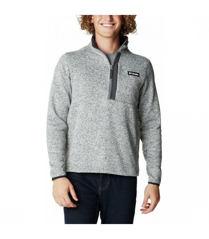 ג'קט פליס אלגנטי לגברים חצי רוכסן Weather Fleece