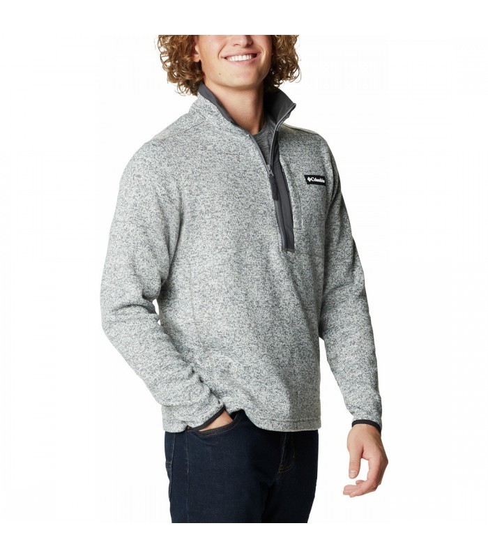 ג'קט פליס אלגנטי לגברים חצי רוכסן Weather Fleece