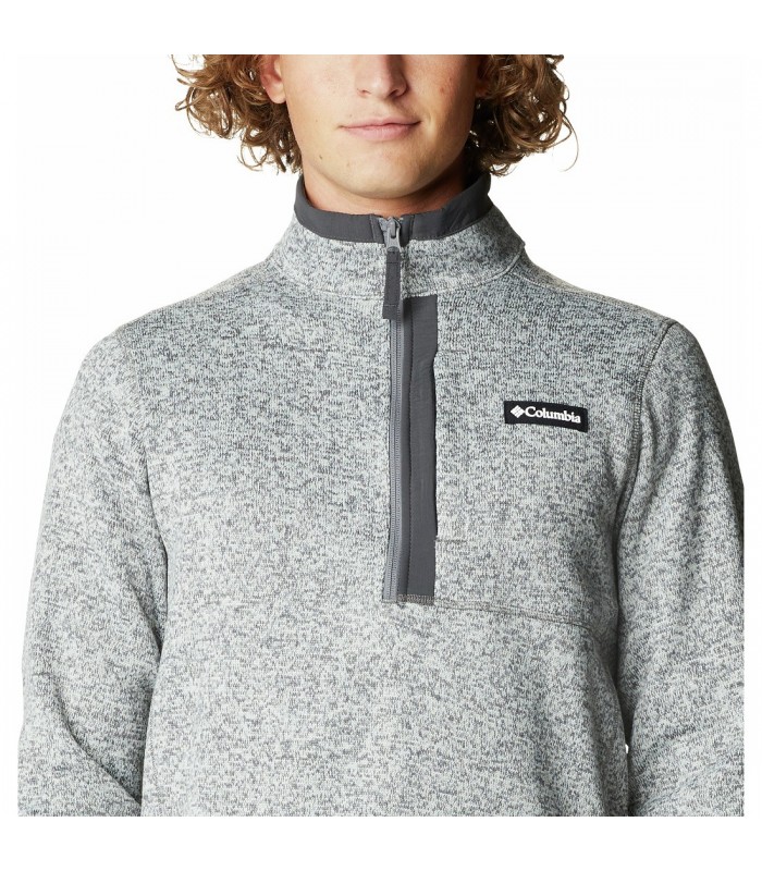 ג'קט פליס אלגנטי לגברים חצי רוכסן Weather Fleece