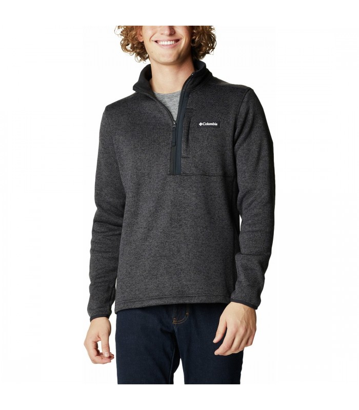 ג'קט פליס אלגנטי לגברים חצי רוכסן Weather Fleece