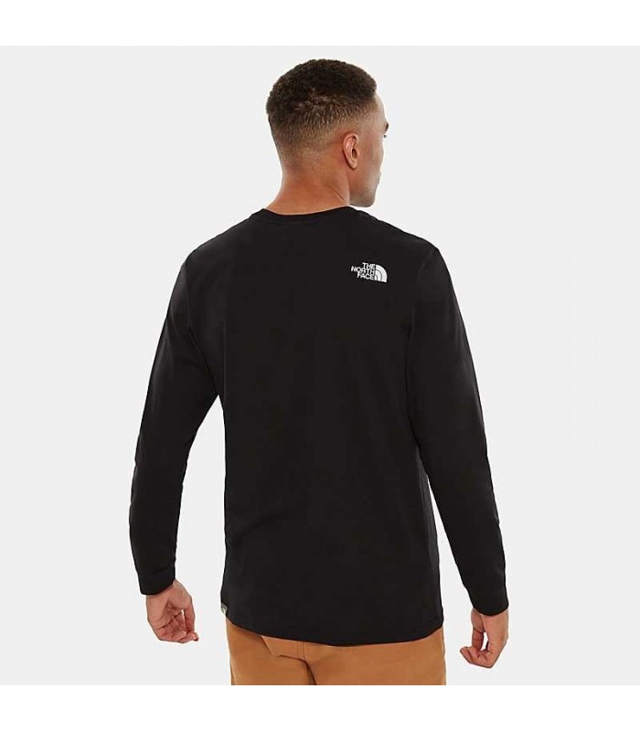 חולצת טי שרט שרוול ארוך 100% כותנה לגברים Simple Dome Tee