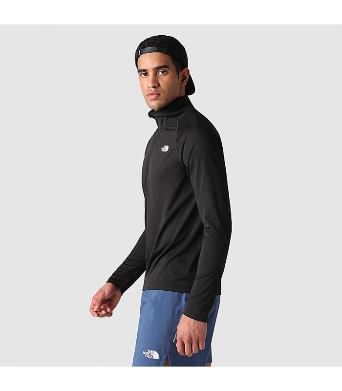 חולצה ארוכה מנדפת רבע רוכסן Flex II