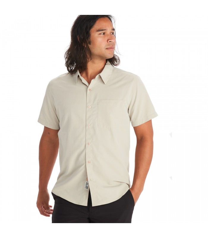 חולצה מכופתרת קצרה לגברים Aerobora