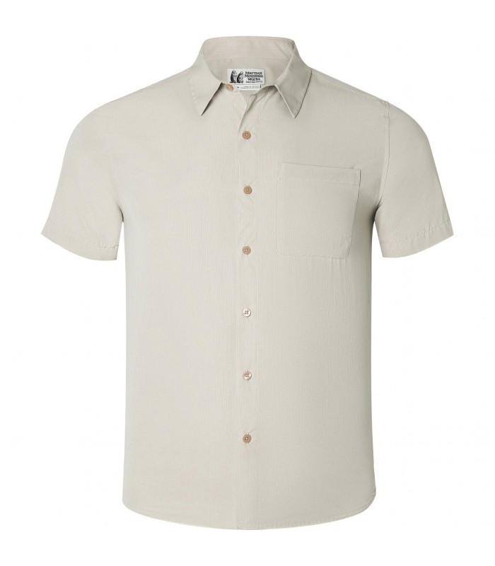 חולצה מכופתרת קצרה לגברים Aerobora