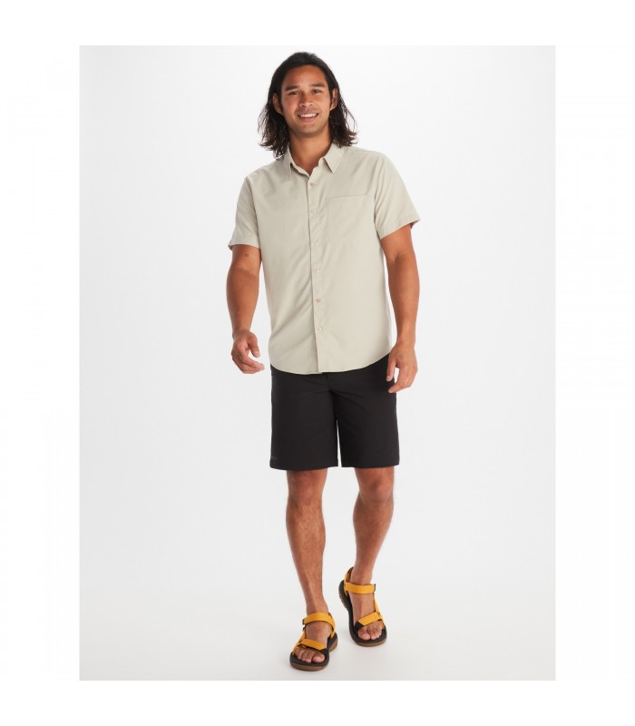 חולצה מכופתרת קצרה לגברים Aerobora