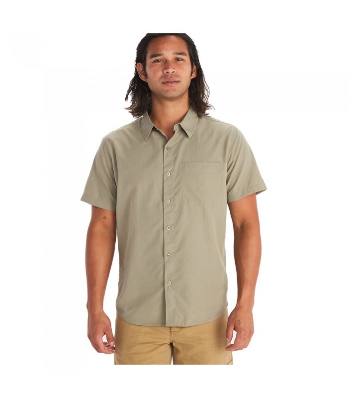 חולצה מכופתרת קצרה לגברים Aerobora