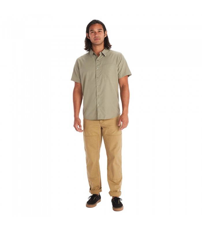 חולצה מכופתרת קצרה לגברים Aerobora