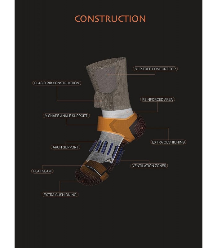 גרבי טיולים ממריצים ונושמים Innergy