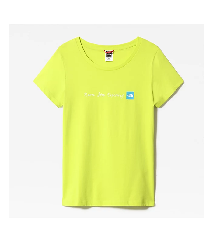 טי שרט אורבנית קצרה לנשים Never Stop Exploring