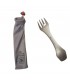 כף + מזלג טיטניום Spork
