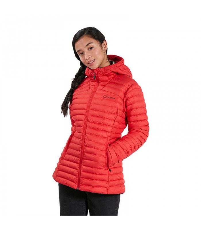 מעיל מבודד עם כובע לנשים Nula Micro Jacket