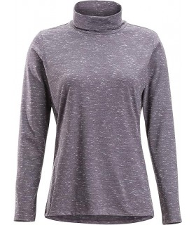 חולצת גולף שרוול ארוך לנשים Wanderlux Marl Turtleneck