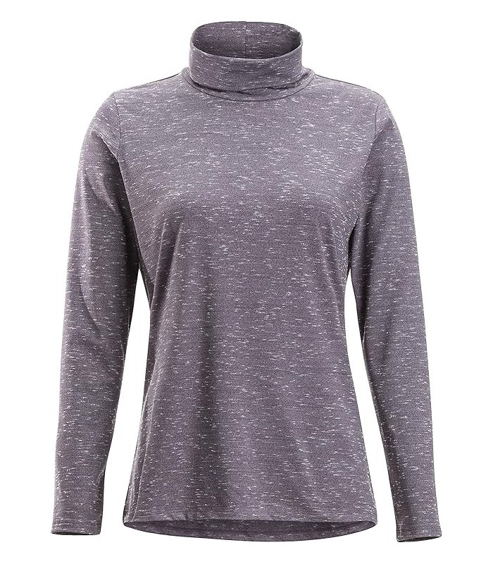 חולצת גולף שרוול ארוך לנשים Wanderlux Marl Turtleneck