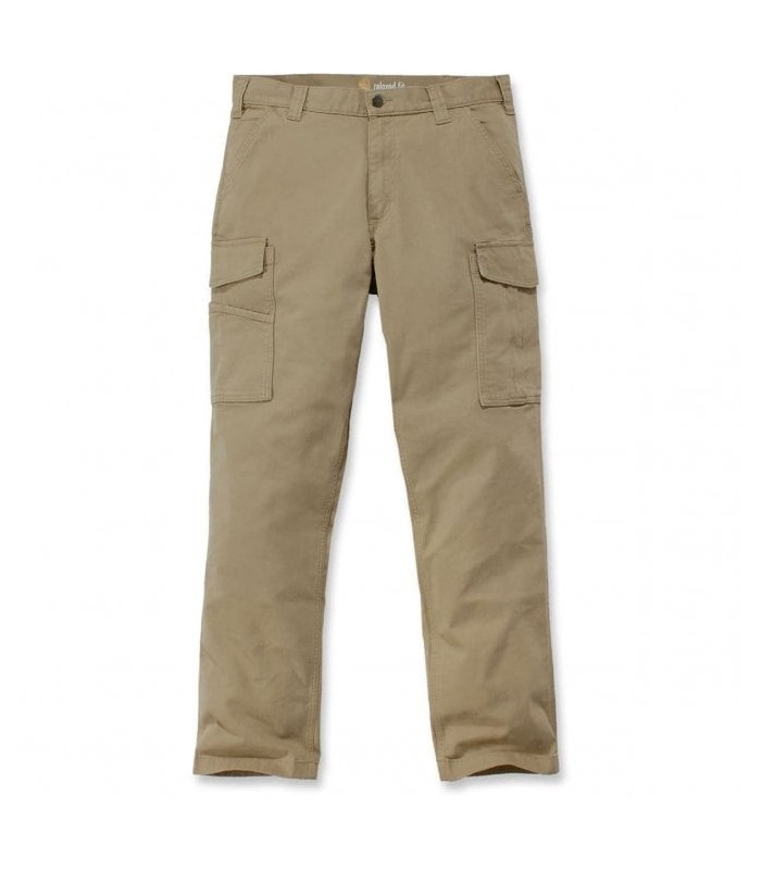 מכנסי טיולים ועבודה לגברים Midweight Flex Canvas Cargo