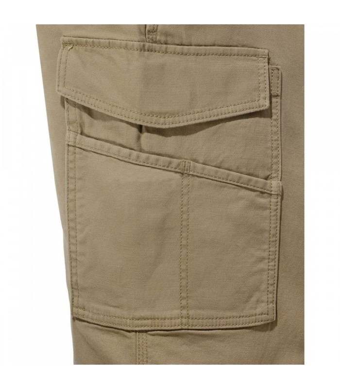 מכנסי טיולים ועבודה לגברים Midweight Flex Canvas Cargo