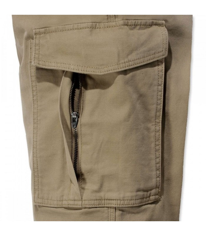 מכנסי טיולים ועבודה לגברים Midweight Flex Canvas Cargo