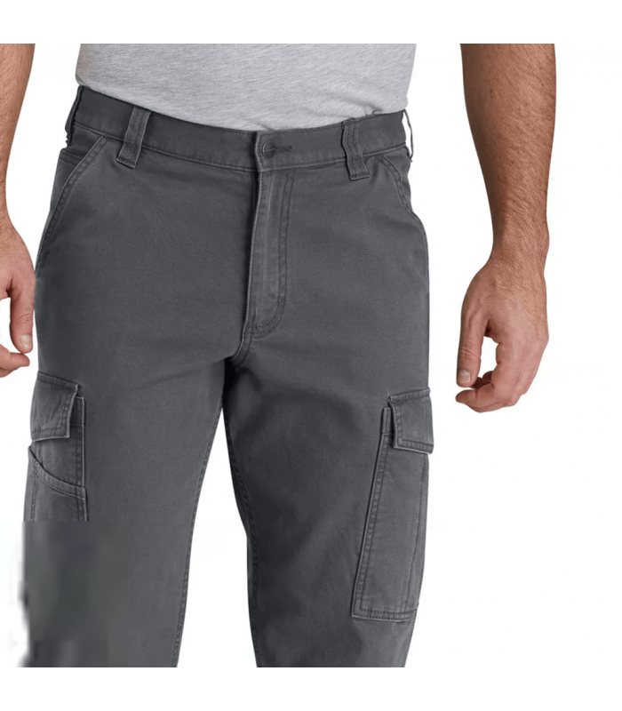 מכנסי טיולים ועבודה לגברים Midweight Flex Canvas Cargo