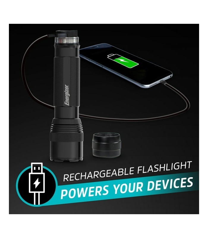 פנס יד טקטי היבירדי Energizer 1200 Lumens