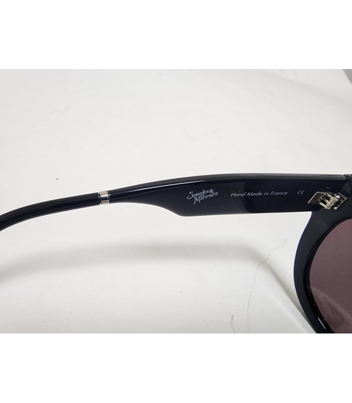 משקפי שמש מעצבים בעבודת יד Smoke X Mirrors Golden Brown