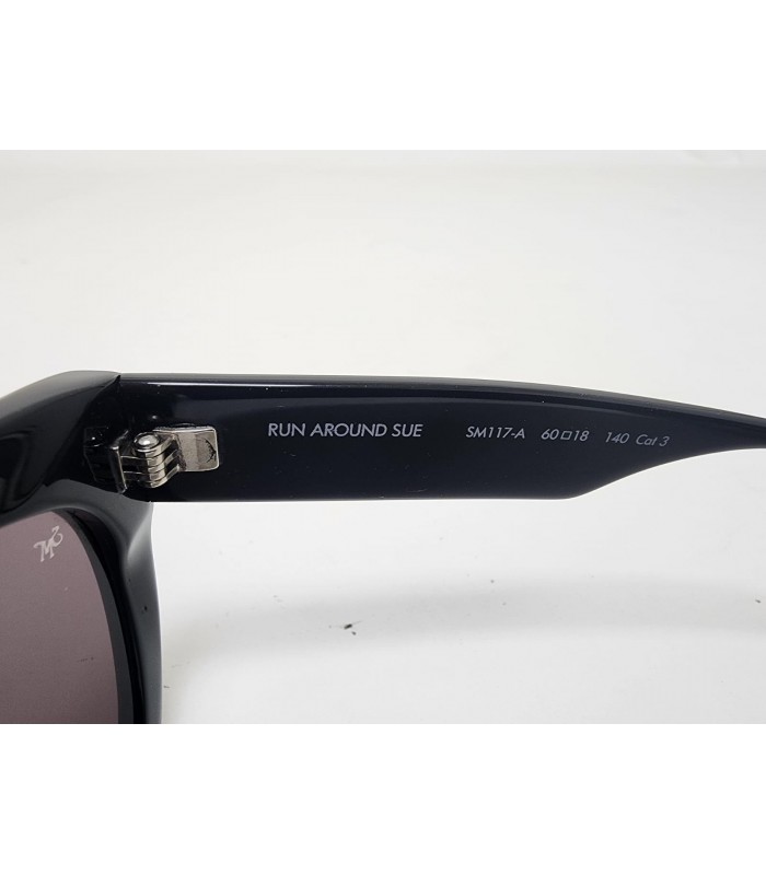 משקפי שמש מעצבים בעבודת יד Smoke X Mirrors Golden Brown