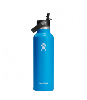 בקבוק שתייה מבודד וספורטיבי Hydro Flask 621 מ"ל פיה נפתחת