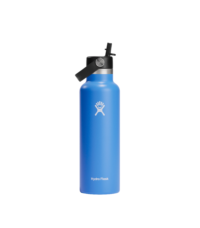 בקבוק שתייה מבודד וספורטיבי Hydro Flask 621 מ"ל פיה נפתחת