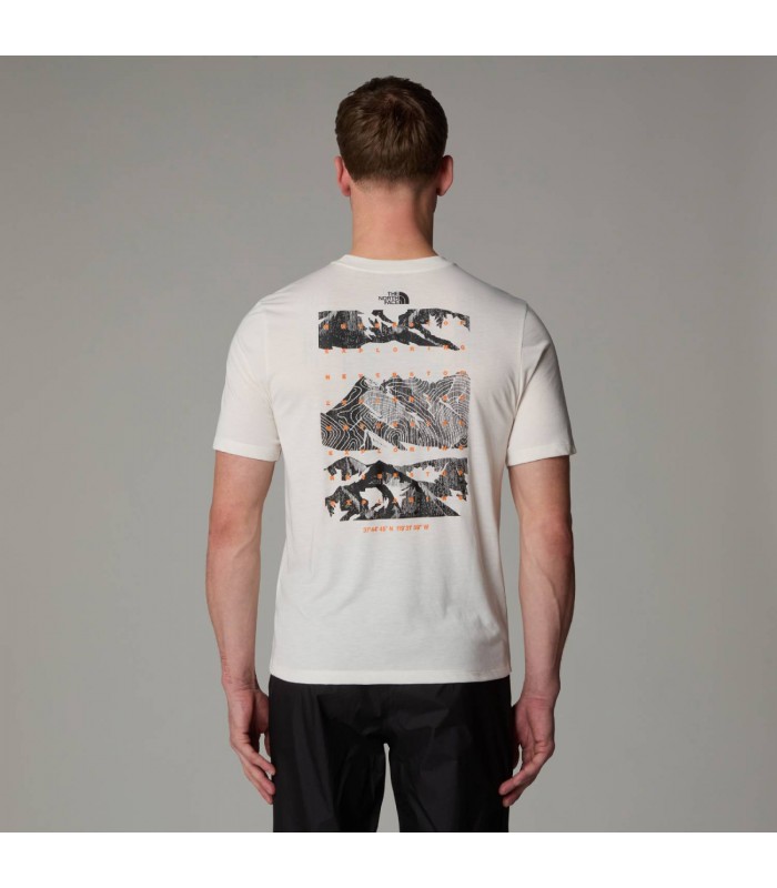 חולצת טי שירט קצרה לגברים Foundation Mountains Faces חדש