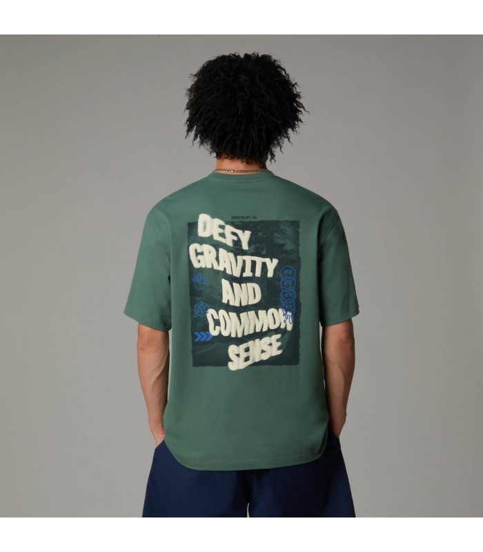 חולצת טי שירט קצרה לגברים Heritage Graphic חדש