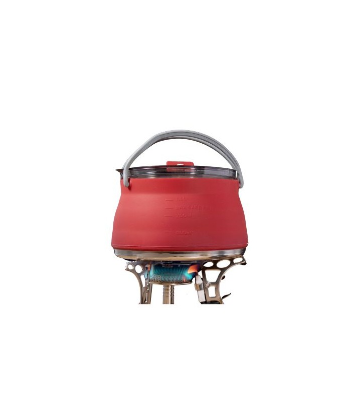 קומקומם סיליקון מתקפל 1.5 ליטר אדום GURO חדש