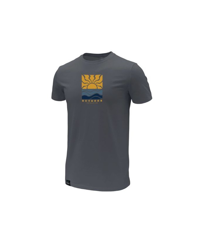 חולצת טי קצרה עם הדפס גברים Outdoor Revolution דגם Leo (חדש)