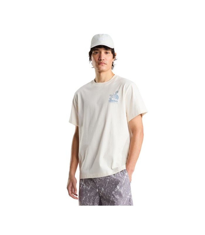 חולצת טי שרוול קצר לגברים Stones Relaxed Graphic (חדש)