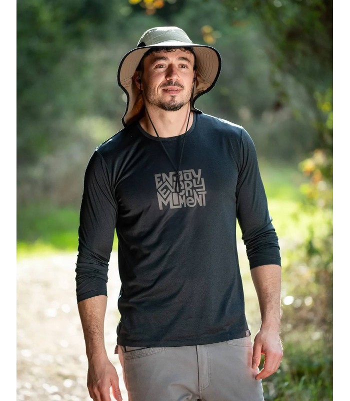 חולצת ארוכה עם הדפס גברים Outdoor Revolution דגם Austin