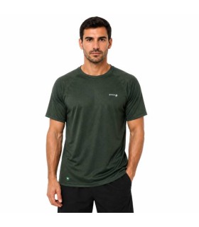 חולצת טי-שרט שרוול קצר מנדפת לגברים Amazonas Mosquito Repellent צבע ירוק