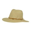 כובע קיץ רחב שוליים מאוורר Wanderlust Fedora (חדש)