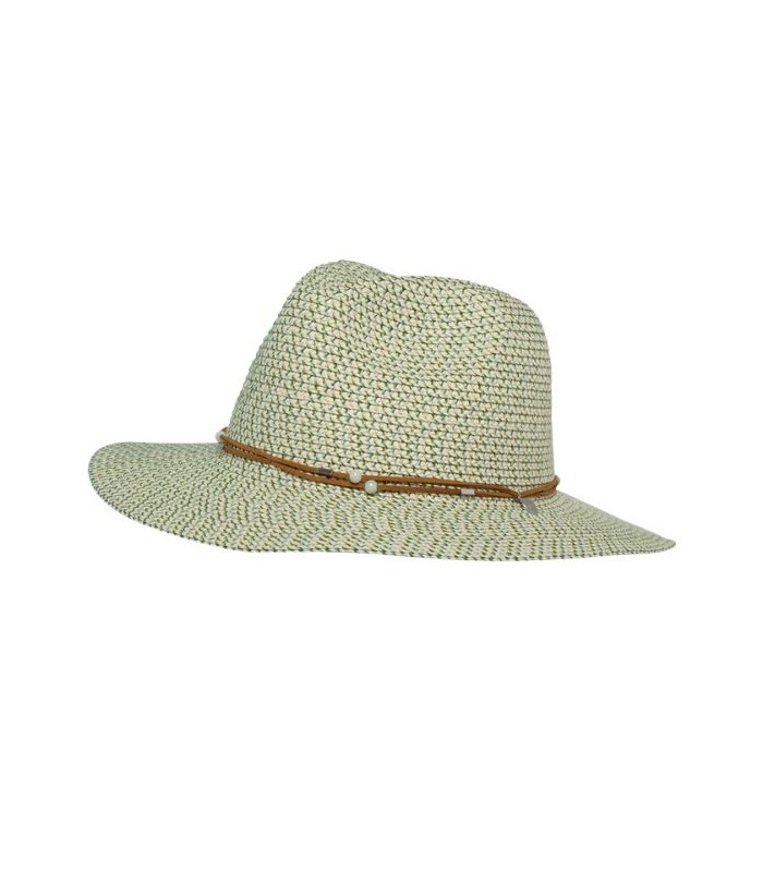 כובע קיץ רחב שוליים מאוורר Wanderlust Fedora (חדש)